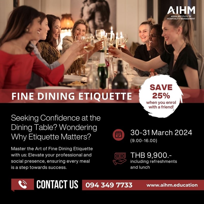 AIHM_ExecutiveEducation_Fine Dining_Etiquette