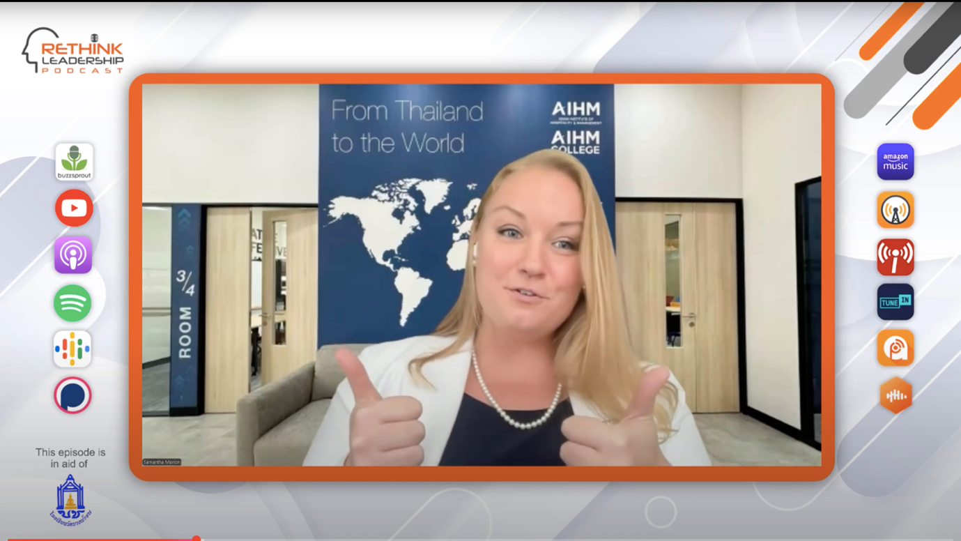 Samantha Marion, Director of Global Partnerships at AIHM, highlights AIHM’s unique campus inside a real hotel and its hands-on learning model.