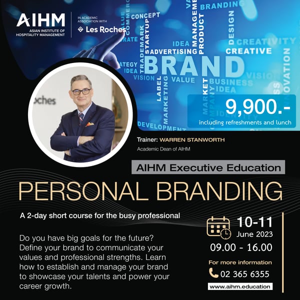 AIHM Executive Education: Persoanl Branding