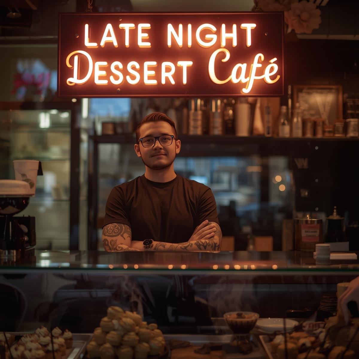 The barista who launches a late-night dessert café because no one else serves that niche. (1)