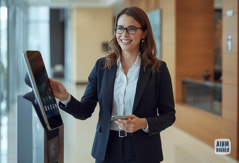 hotel professional chat with AI