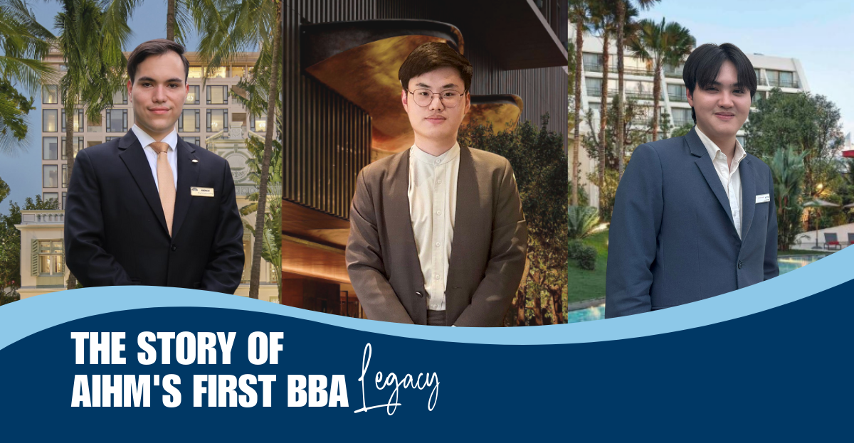 How AIHM’s First BBA Graduates Write Their Own Hospitality Stories